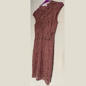 Mauve Lace Dress!